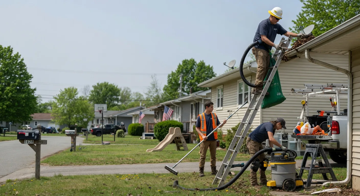 Gutter Installation in Blue Rock, OH near me